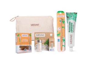 Kit Neceser Cuidado Oral Sustentable + Hisopos de Bambú