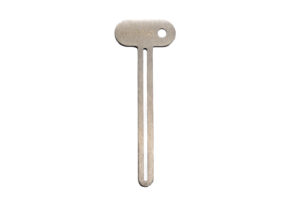 Llave metálica para pasta dental